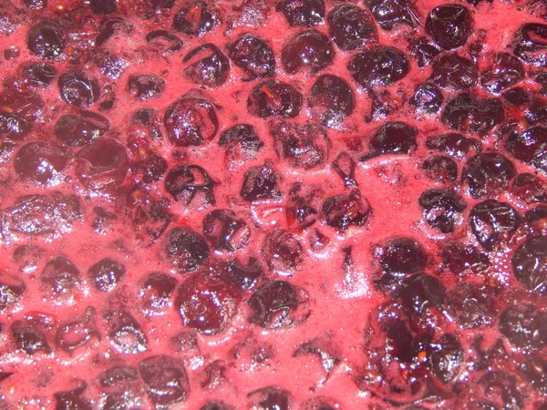 Marmellata Ribes Nero Stata Bollita — Foto Stock
