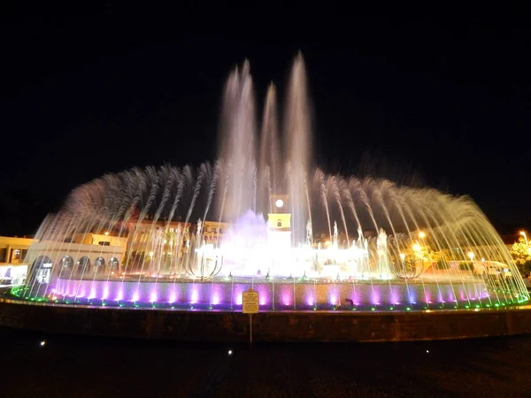 Singing Fountains City Marmaris Turkey — Stock Photo, Image