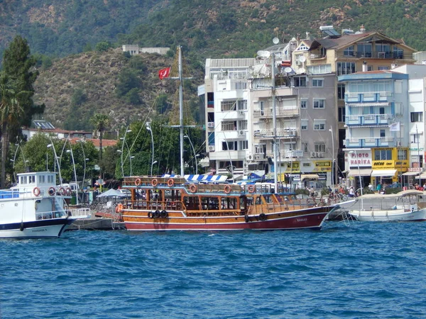 Marmaris Turquie Station Balnéaire Sur Mer Égée — Photo