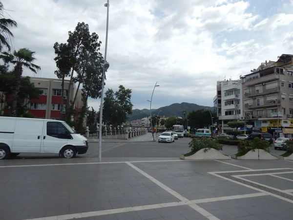 Türkiye'de tatil beldesi Ege Denizi üzerinde Marmaris'te