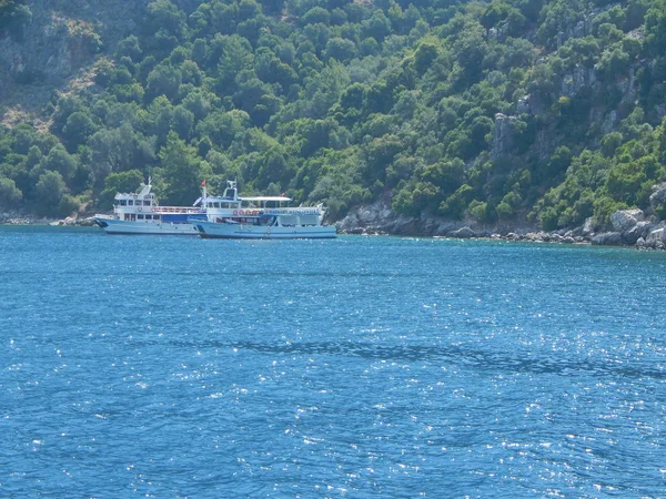 Morza Śródziemnego Egejskie Turcja Marmaris — Zdjęcie stockowe