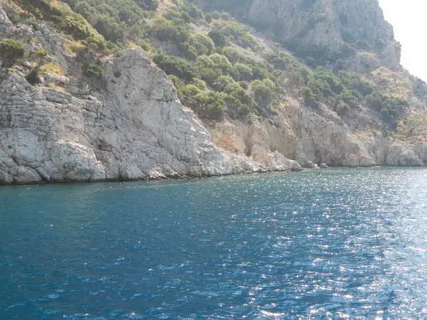 地中海エーゲ海の海 トルコ マルマリス — ストック写真