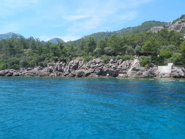 Mar Egeo Mediterráneo Turquía Marmaris — Foto de Stock