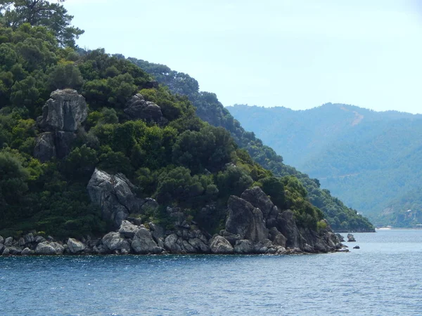 Středozemní Moře Egejského Moře Turecko Marmaris — Stock fotografie