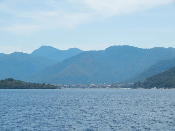 Mar Mediterrâneo Egeu Turquia Marmaris — Fotografia de Stock