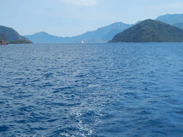 Středozemní Moře Egejského Moře Turecko Marmaris — Stock fotografie