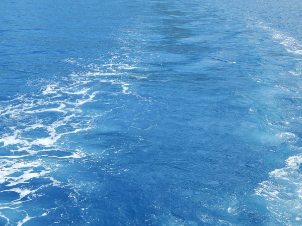 Textura Água Mar Egeu — Fotografia de Stock
