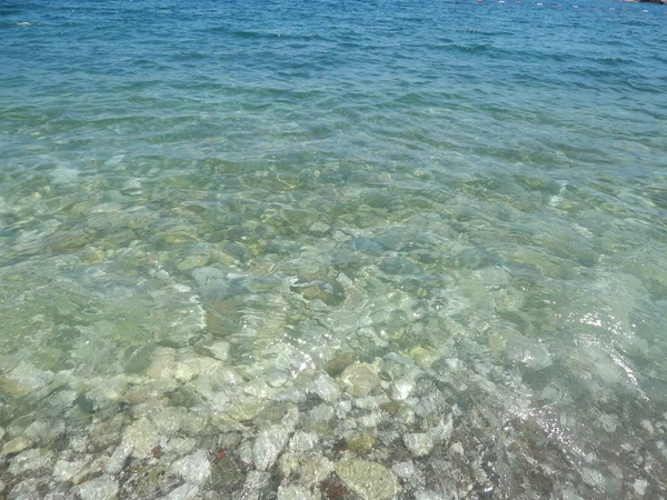 Consistenza Dell Acqua Del Mar Egeo — Foto Stock