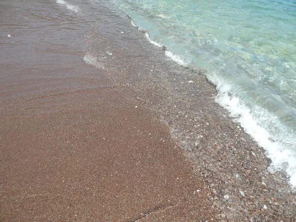 Tekstury Wody Morza Egejskiego — Zdjęcie stockowe