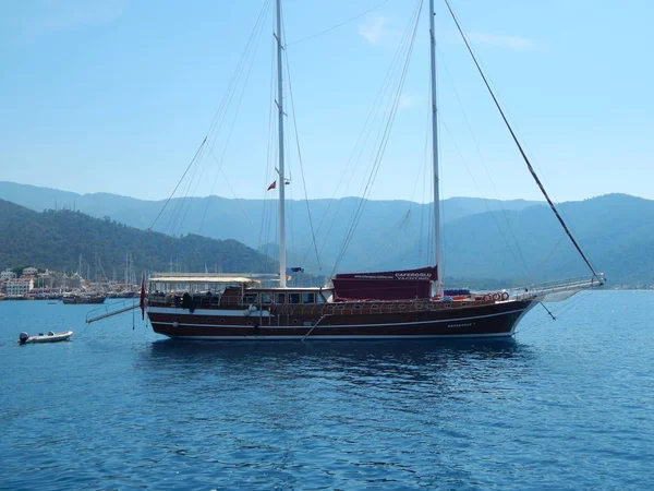 Yachthafen Von Marmaris Türkischem Ferienort Der Ägäis — Stockfoto