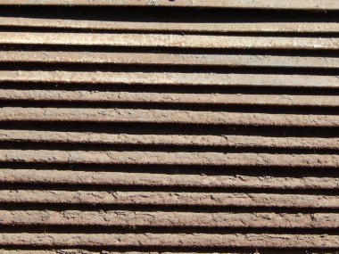 Bir metal ızgara doku İnşaat ve windows için