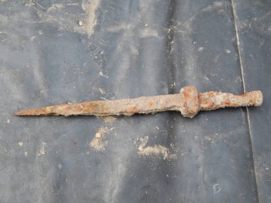 Antika eski ürünler ve retro arka plan kavramı