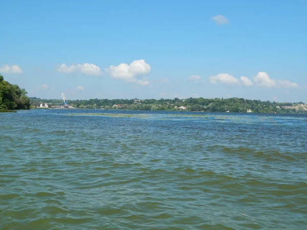 Panorama manzara doğa gündoğumu günbatımı, nehir