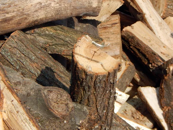 Firewood Heating House Deck Oven — Stock Photo, Image