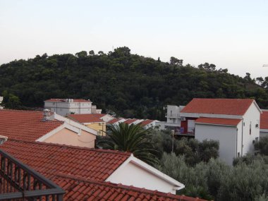  Karadağ 'ın Petrovac kentinde Adriyatik Denizi gezisi