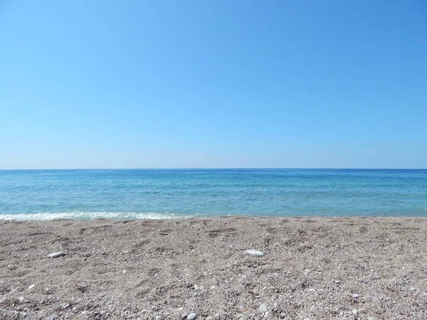 黑山彼得罗瓦茨布尔吉里察海滩旅游亚得里亚海 — 图库照片