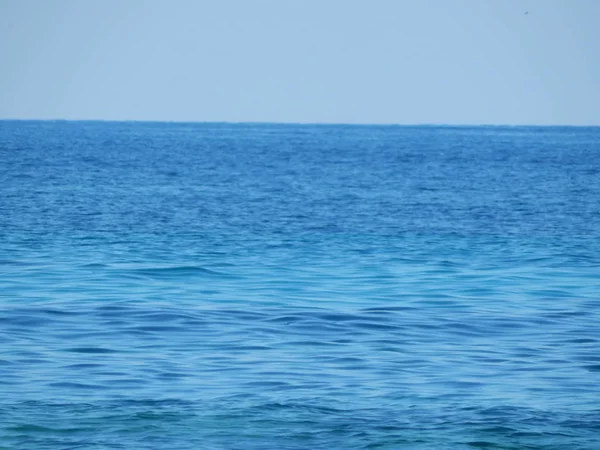 ブルヤリカビーチ ペトロヴァツ モンテネグロ旅行アドリア海 — ストック写真