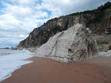Fırtına Perazica Do, Petrovac na Moru Karadağ Adriyatik Denizi