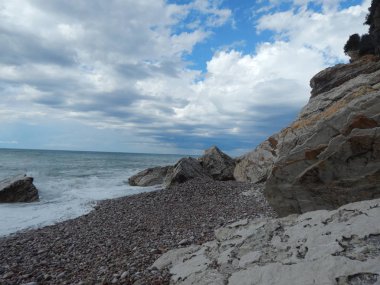 Fırtına Perazica Do, Petrovac na Moru Karadağ Adriyatik Denizi