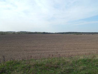 Bir pulluk alan tarafından sürülmüş arazi doku