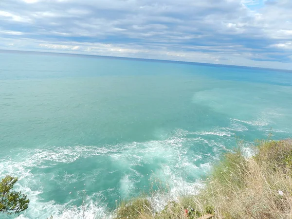 Perazica Petrovac Moru Montenegro Resor Adriatiska Havet — Stockfoto