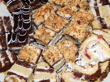 Yemek doku şekerlemeler Tatlilar