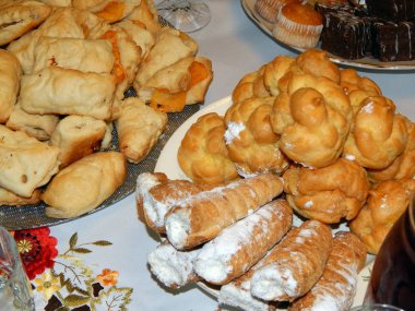 Yemek doku şekerlemeler Tatlilar