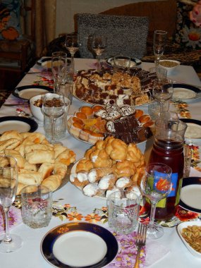 Yemek doku şekerlemeler Tatlilar