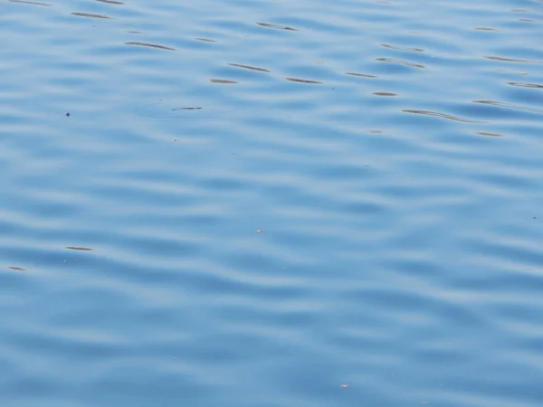 Tekstura Wody Rzece Niebieskie Fale — Zdjęcie stockowe