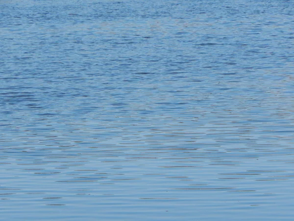 Textura Agua Río Ondulaciones Azules — Foto de Stock