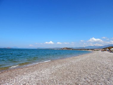 Fethiye, Türkiye'de Ege Denizi'nin Beach