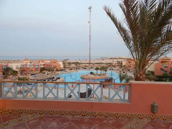 Descanse Uma Cidade Resort Hotéis Egito Sharm Sheikh — Fotografia de Stock