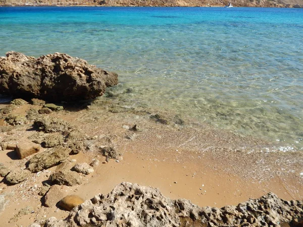 Naturstrände Des Resorts Ägypten Sharm Sheikh — Stockfoto