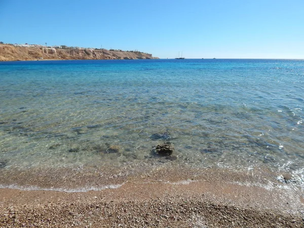 Spiagge Naturali Del Resort Egitto Sharm Sheikh — Foto Stock