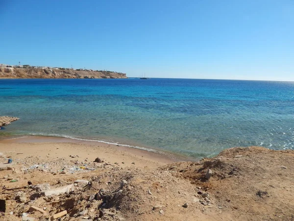 Naturstrände Des Resorts Ägypten Sharm Sheikh — Stockfoto