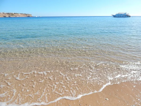 Playas Naturales Del Resort Egipto Sharm Sheikh — Foto de Stock