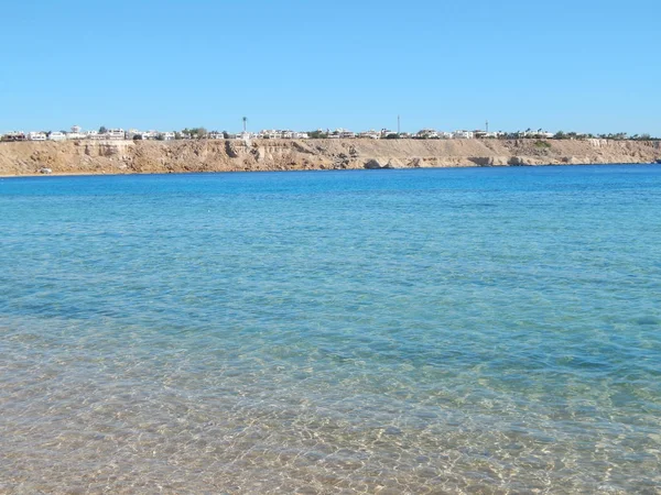 Természet Strandok Egyiptom Sharm Sheikh Üdülőhely — Stock Fotó