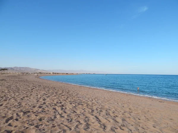 Mısır Sharm Sheikh Beldesinde Doğa Plajları — Stok fotoğraf