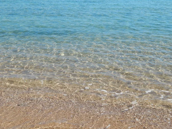 Konsistens Havsvatten Egyptens Röda Havet — Stockfoto