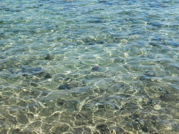 Textura Del Agua Mar Mar Rojo Egipto — Foto de Stock