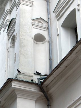 Mimari detaylar ve Ukrayna içinde Chernigov Barok parçaları