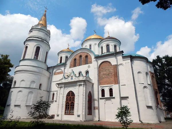Средневековая Архитектура Украинского Барокко Чернигове — стоковое фото