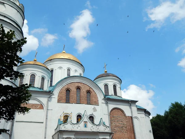 Średniowiecznej Architektury Ukraińskiego Baroku Czernihowie — Zdjęcie stockowe