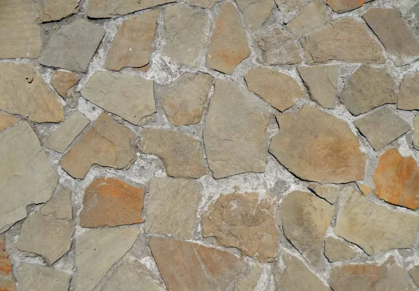 Textura Material Piedra Natural Paredes Mampostería Ladrillo — Foto de Stock