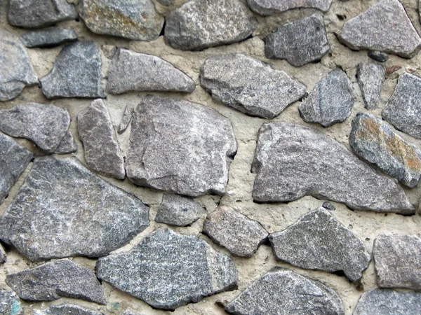 Textur Aus Natursteinmaterial Und Gemauerten Wänden — Stockfoto