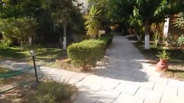 Tavel Yunanistan'da Girit Adası dağlar ve deniz 