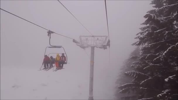 Ταξιδέψτε Στο Χιονοδρομικό Κέντρο Jasna Στη Σλοβακία — Αρχείο Βίντεο