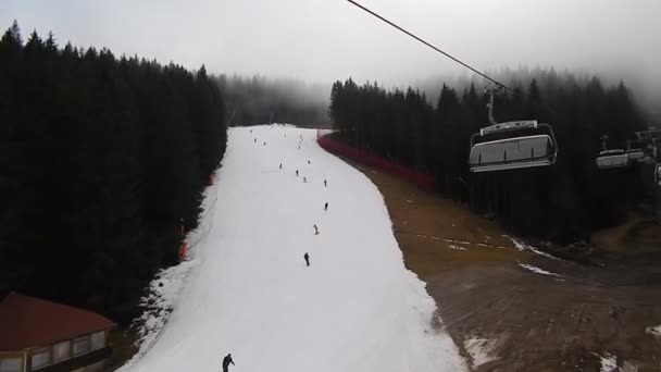 Reisen Skigebiet Jasna Der Slowakei — Stockvideo