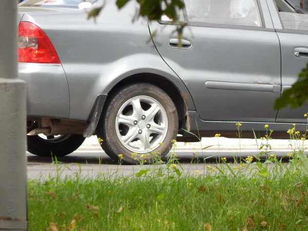 Dyski Samochodów Opony Felgi — Zdjęcie stockowe