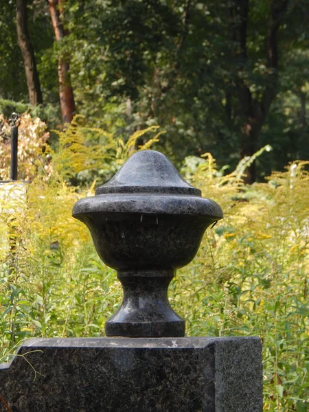 Croix Sur Les Tombes Cimetière Clôtures — Photo